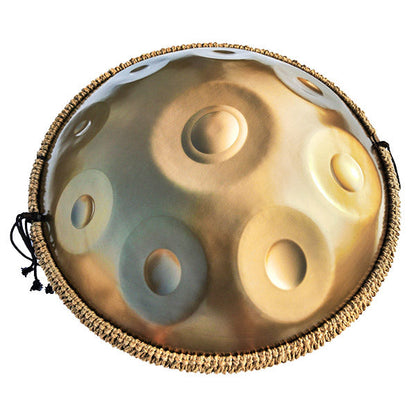 Handpan 17 Notes Doré - Ré Mineur