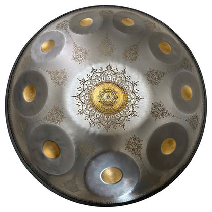 Handpan Mandala 9/10/12 Notes Ré Mineur Kurd