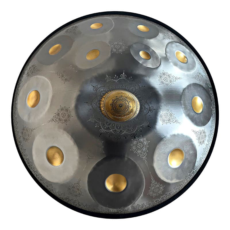 Handpan Mandala 9/10/12 Notes Ré Mineur Kurd