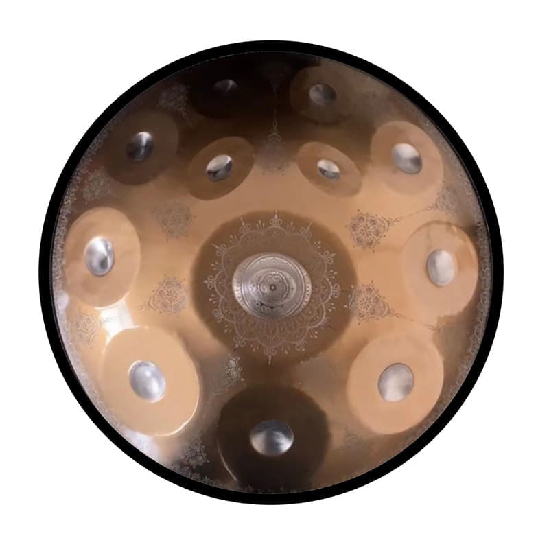 Handpan Mandala 9/10/12 Notes Ré Mineur Kurd