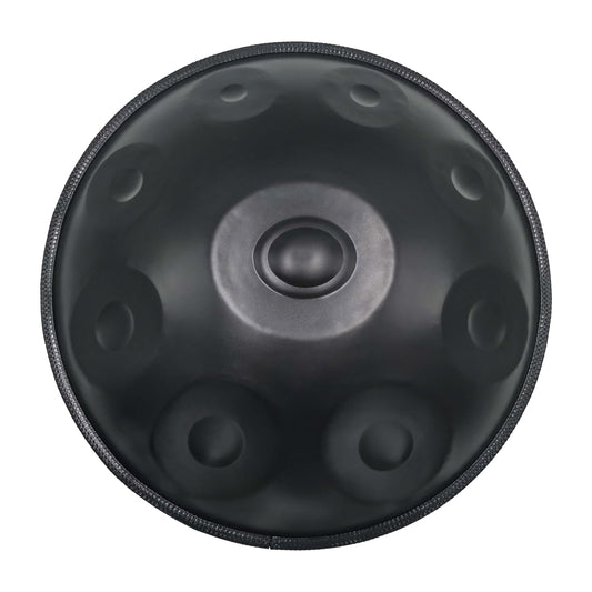 Handpan 9 Notes Noir - Ré Mineur